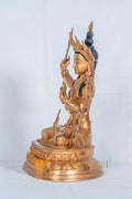 Manjushri Statue | Fully Gold-Plated Copper - statues