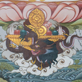 Manjushri Thangka: Embodiment of Transcendent Wisdom - T-S-BT-CB-AU-M-0125