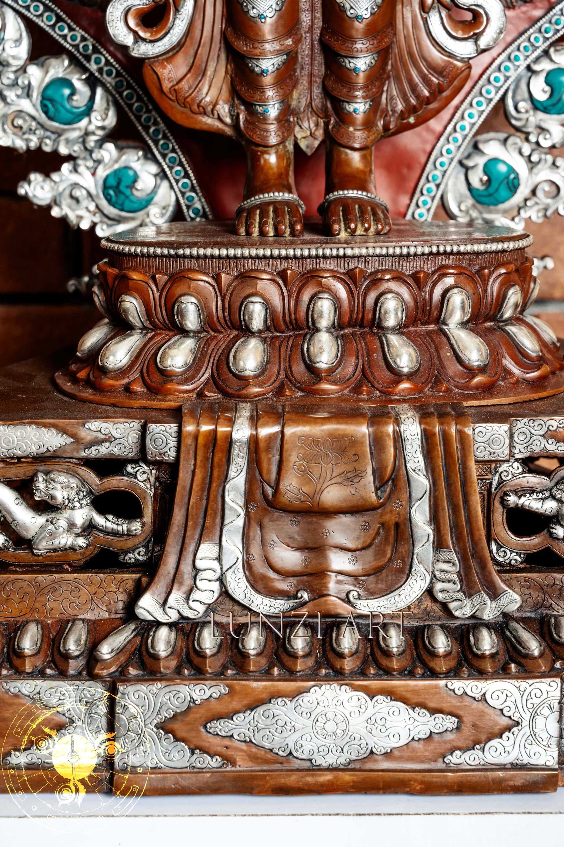 Master-Crafted Thousand Arm Avalokiteshvara Stnading Statue - S-P-SS-CS-TAA-0007