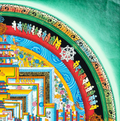 Master handmade natural mineral pigment Top-grade thangka 