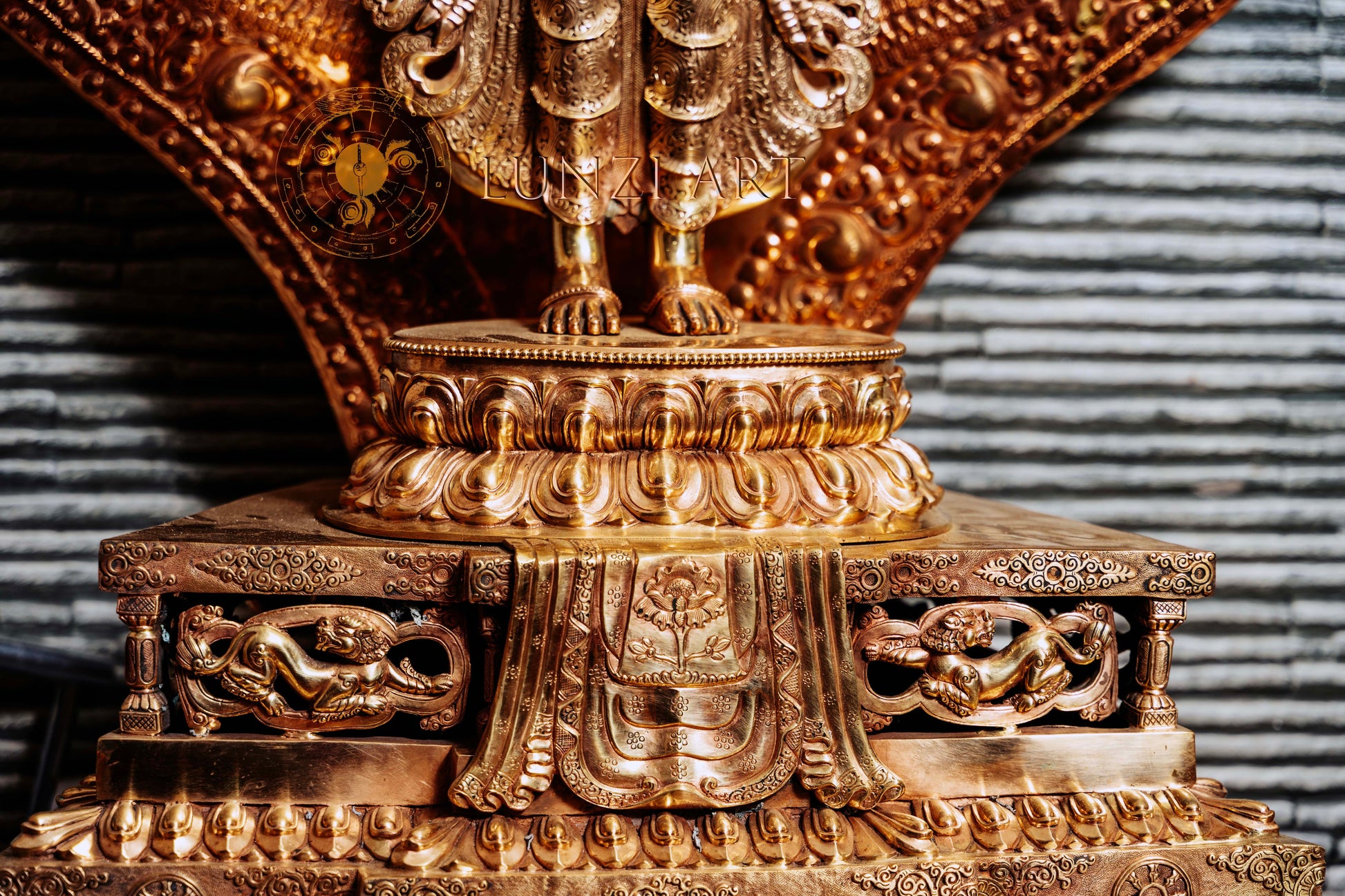 Masterful Thousand Armed Avalokiteshwor Copper Statue - S-P-SS-C-TAA-0005