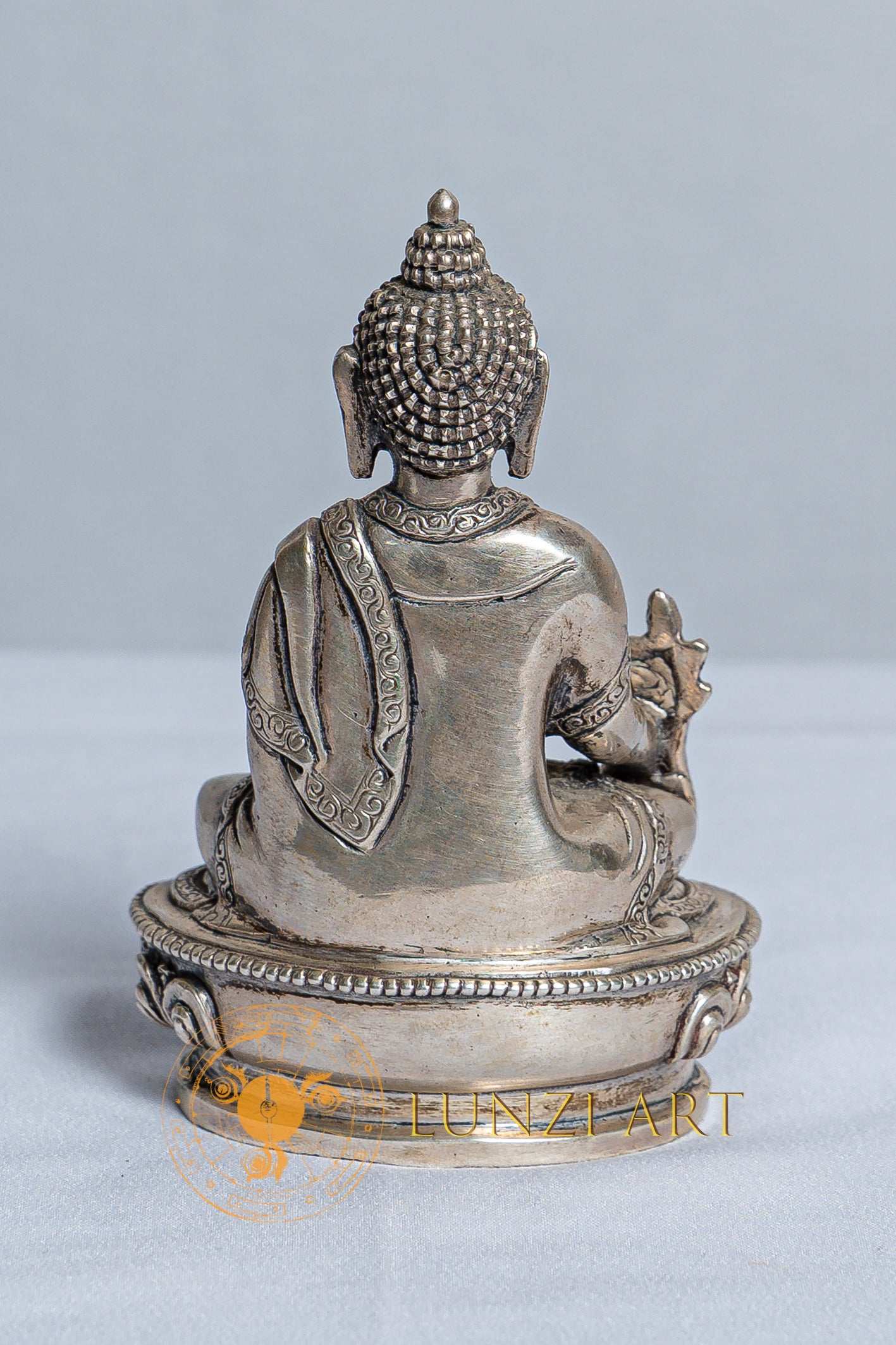 Medicine Buddha Healing buddha Statue | Pure Silver - S-B-AS-S-MB-0026