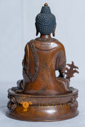 Medicine Buddha Statue | Copper Oxidized - statues