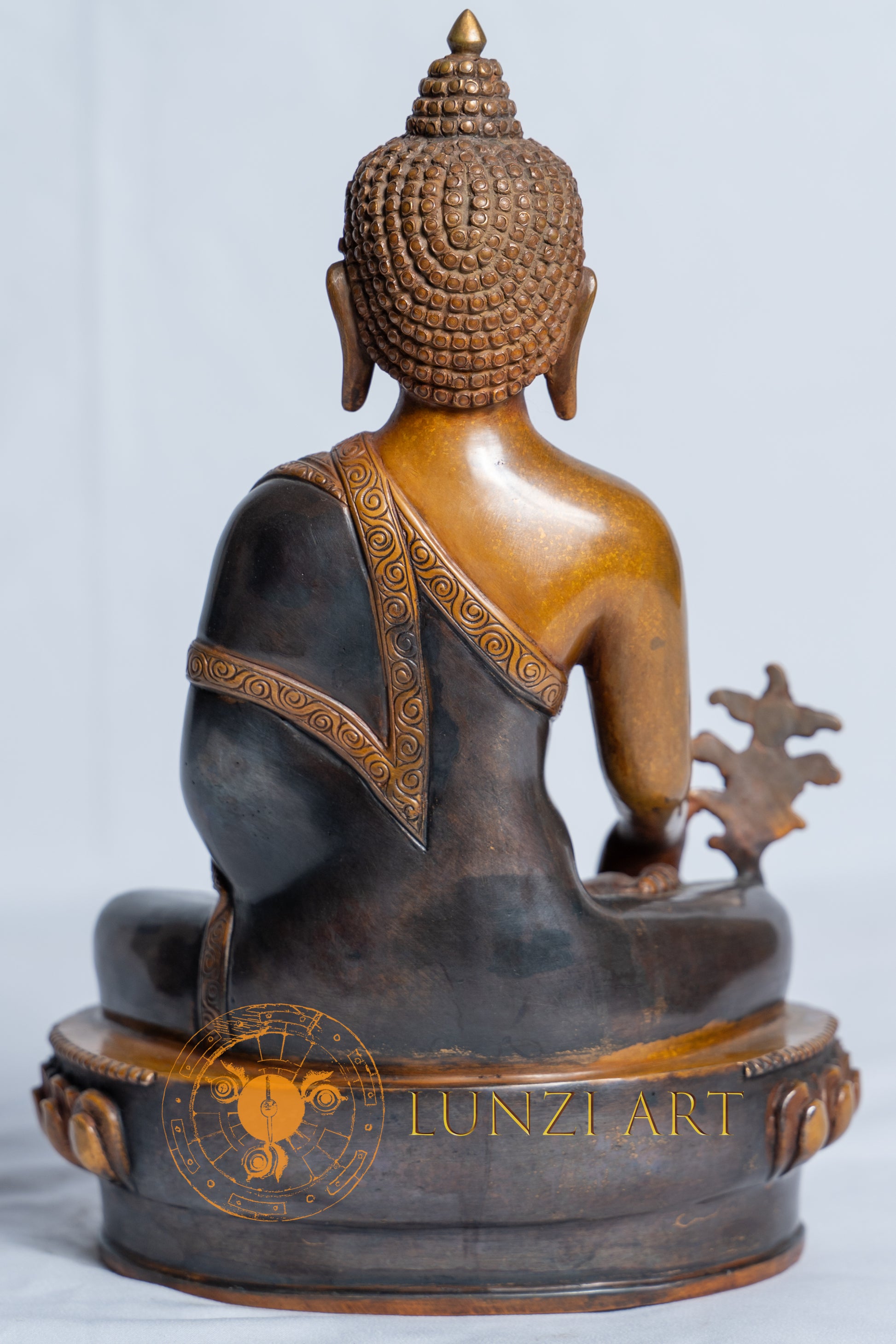 Medicine Buddha Statue | Copper Oxidized - statues