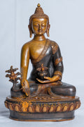 Medicine Buddha Statue | Copper Oxidized - statues