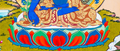 Medicine Buddha Thangka: The Lapis Healer of Souls - T-B-HT-BB-MB-0064