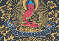 Medicine Buddha: The Golden Healing of the Dark Sky - T-N-MB-BB-MB-0003