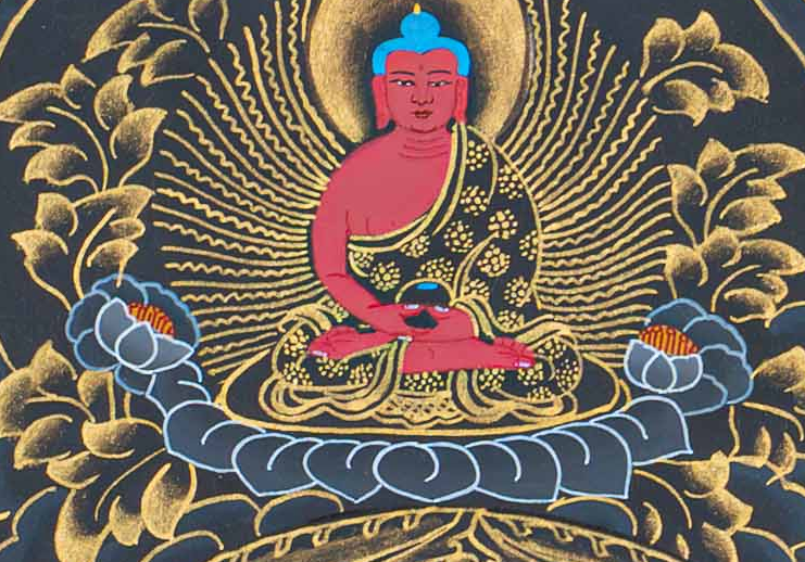 Medicine Buddha: The Golden Healing of the Dark Sky - T-N-MB-BB-MB-0003