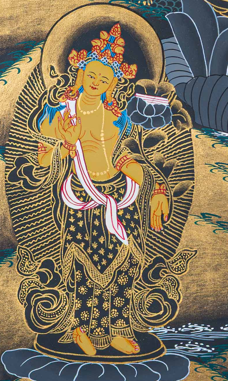 Medicine Buddha: The Golden Healing of the Dark Sky - T-N-MB-BB-MB-0003
