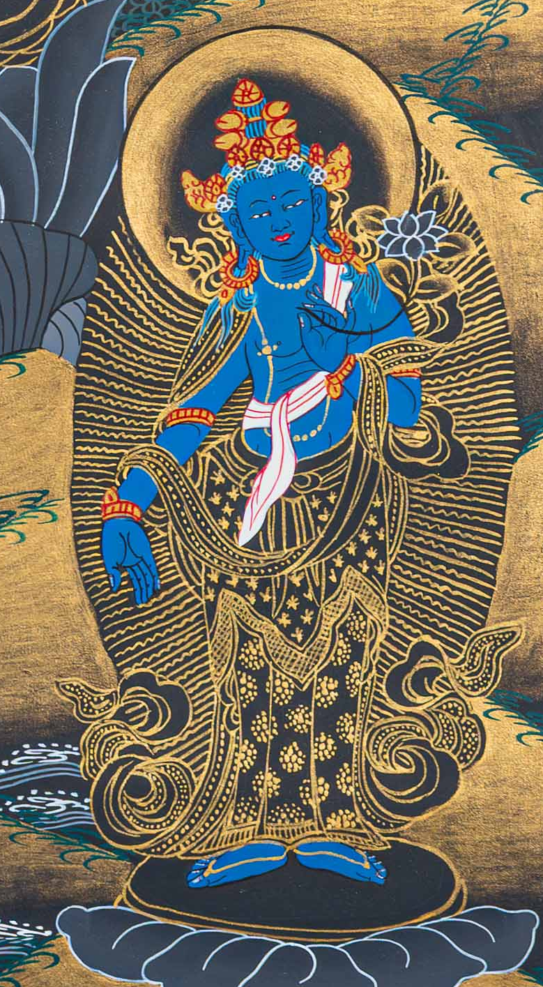 Medicine Buddha: The Golden Healing of the Dark Sky - T-N-MB-BB-MB-0003