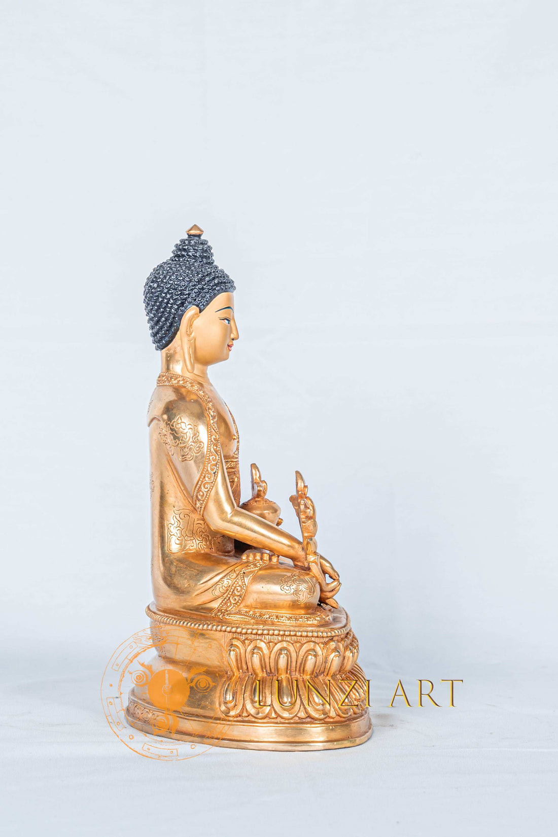 Medicine buddha Statue | Fully Gold-Plated Copper - statues
