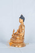 Medicine buddha Statue | Fully Gold-Plated Copper - statues