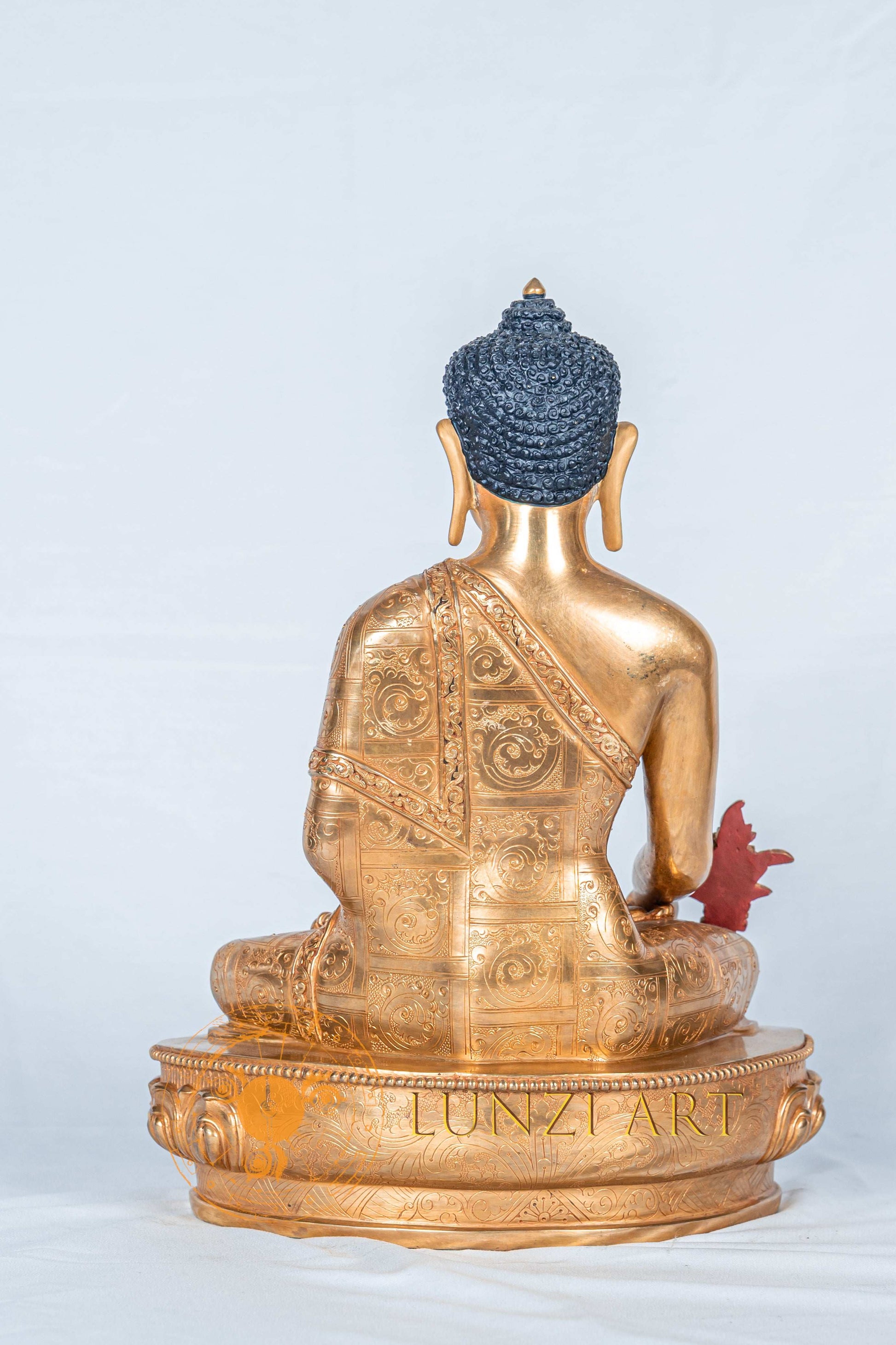 Medicine buddha Statue | Fully Gold-Plated Copper - statues