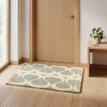 Meditation Mat / Door Mat | Handwoven Pure Wool and Silk Carpet - C-B-9