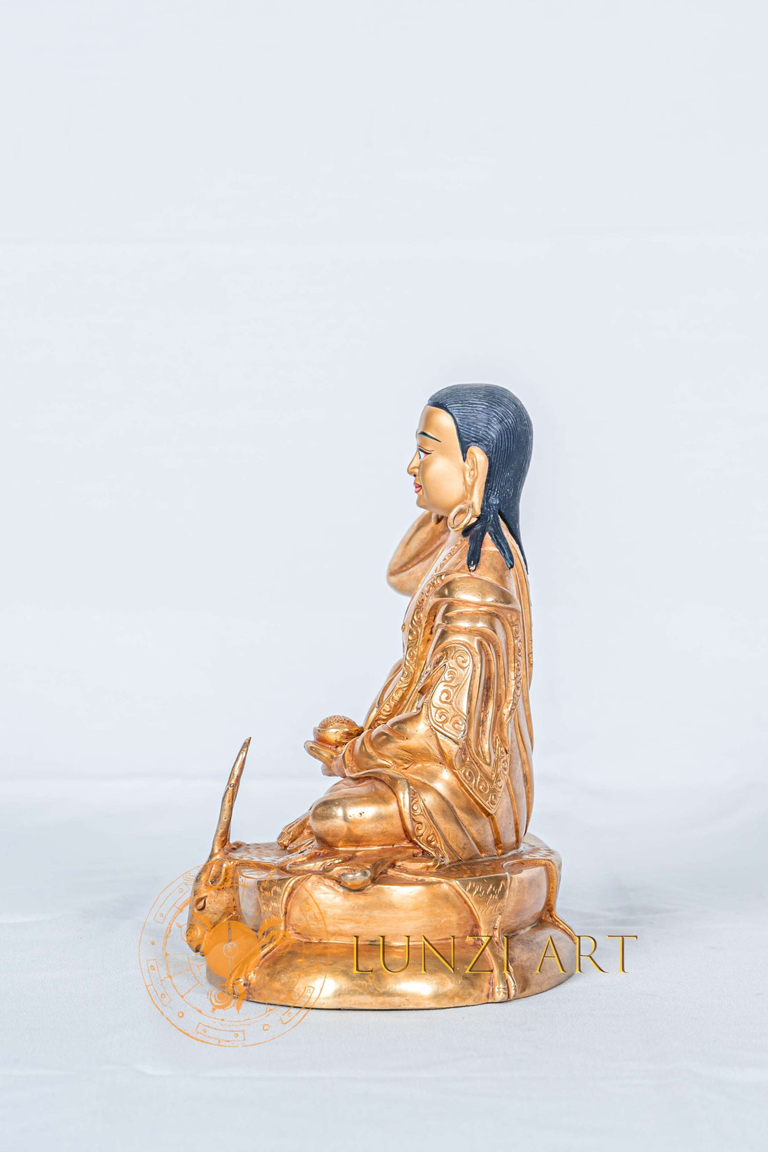 Milarepa | Full Gold Plated Statue - statues