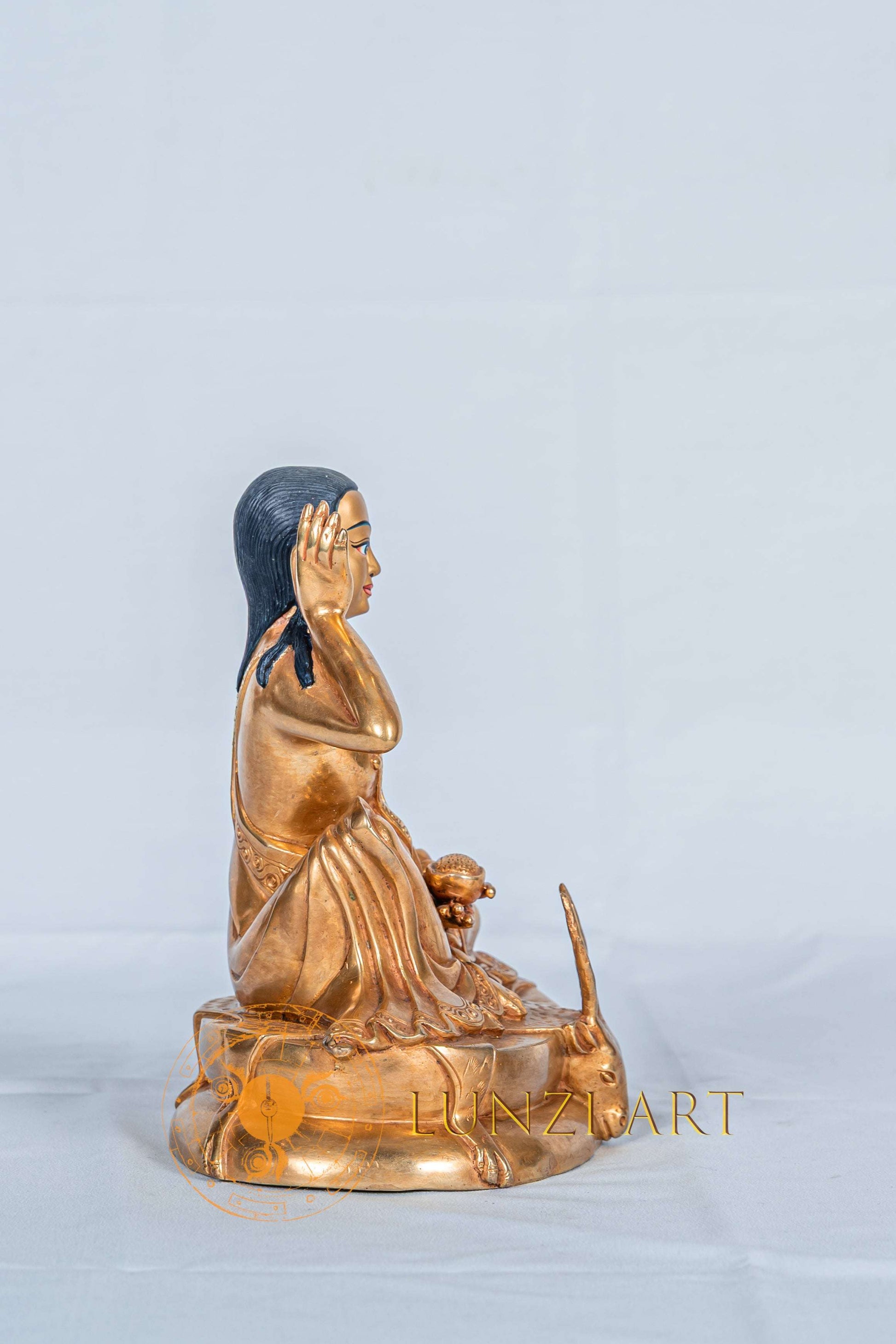 Milarepa | Full Gold Plated Statue - statues