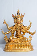 Namgyalma Statue | Fully 24k Gold Plated Copper - statues