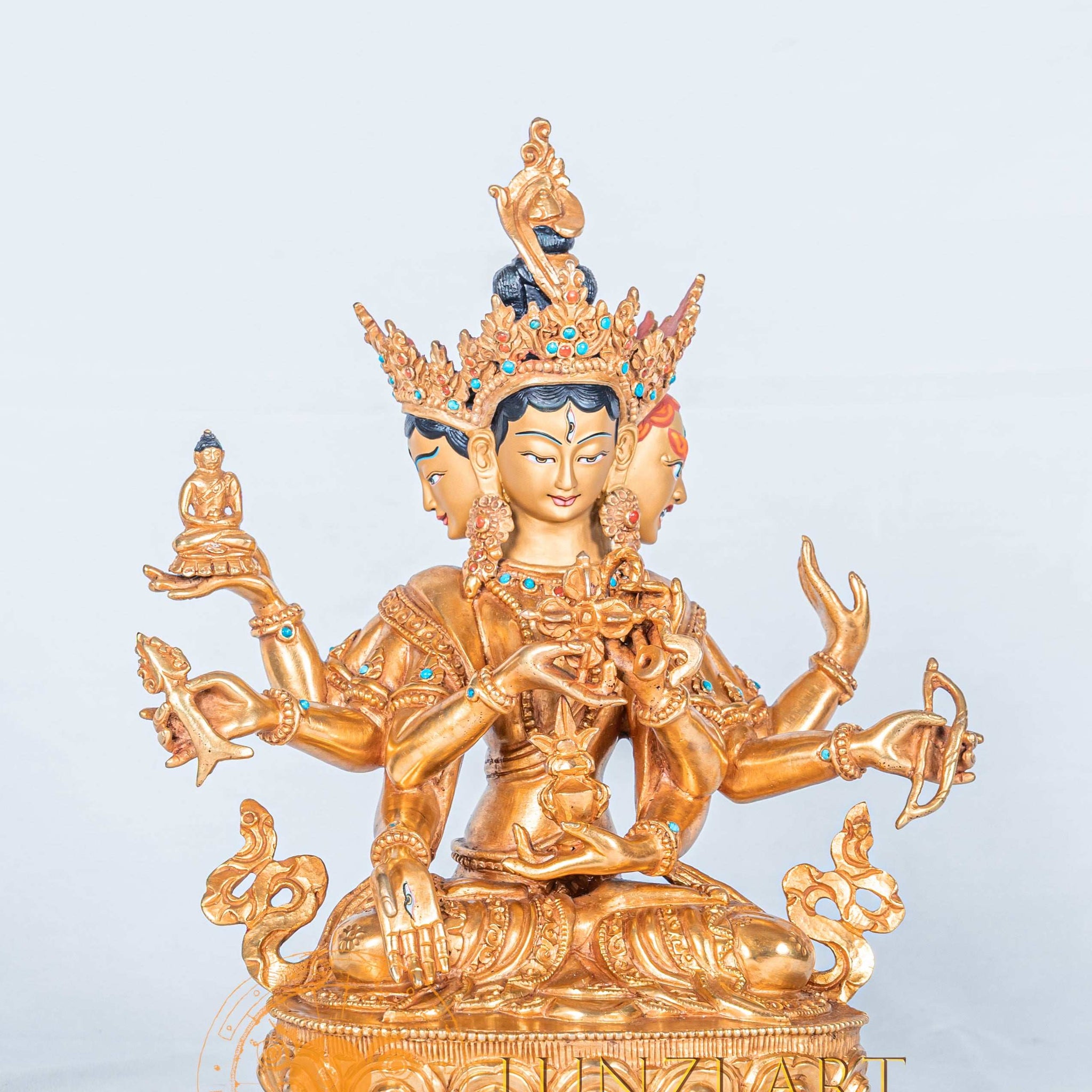 Namgyalma Statue | Fully Gold-Plated Copper - statues