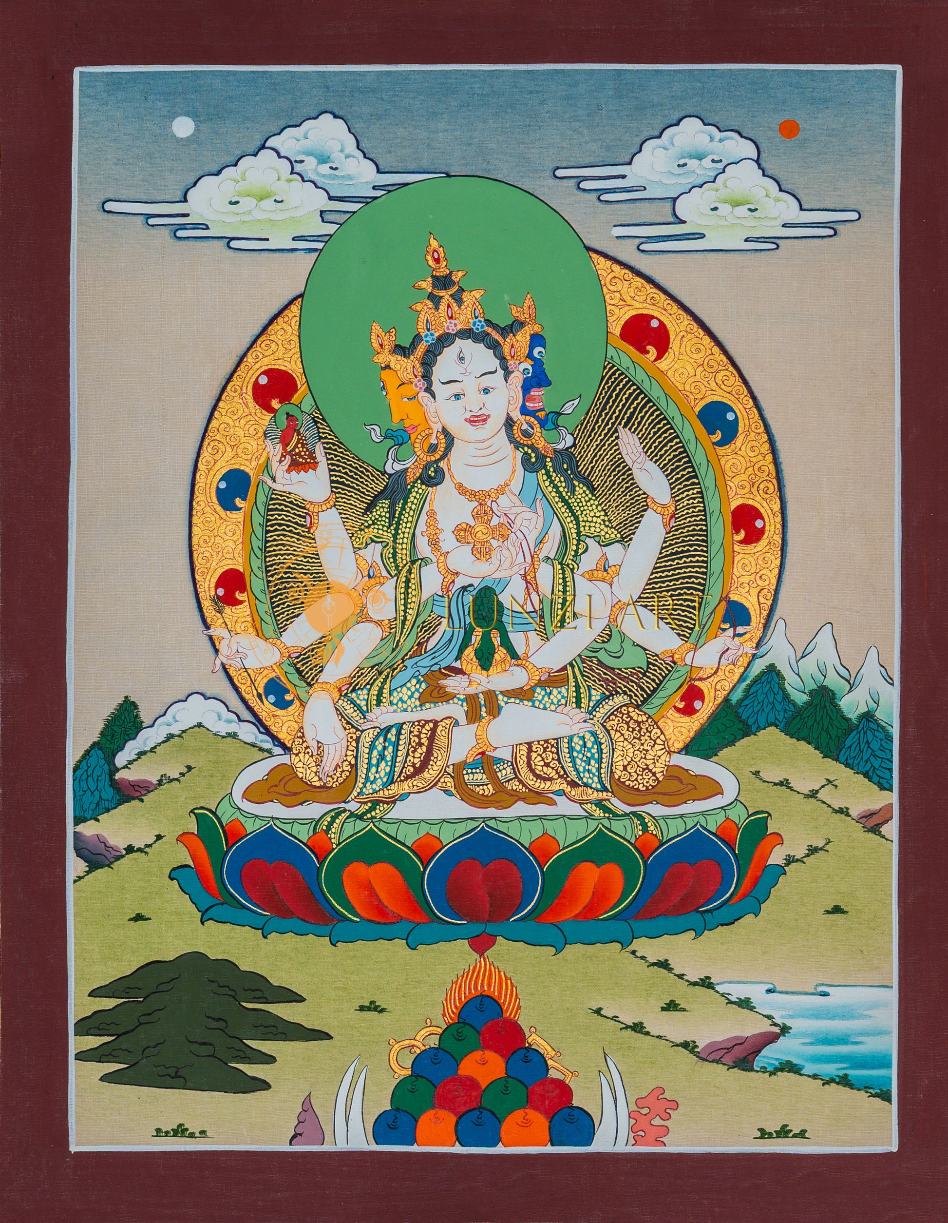 Namgyalma: The Goddess of Longevity and Victory - T-B-HT-BB-N-0061