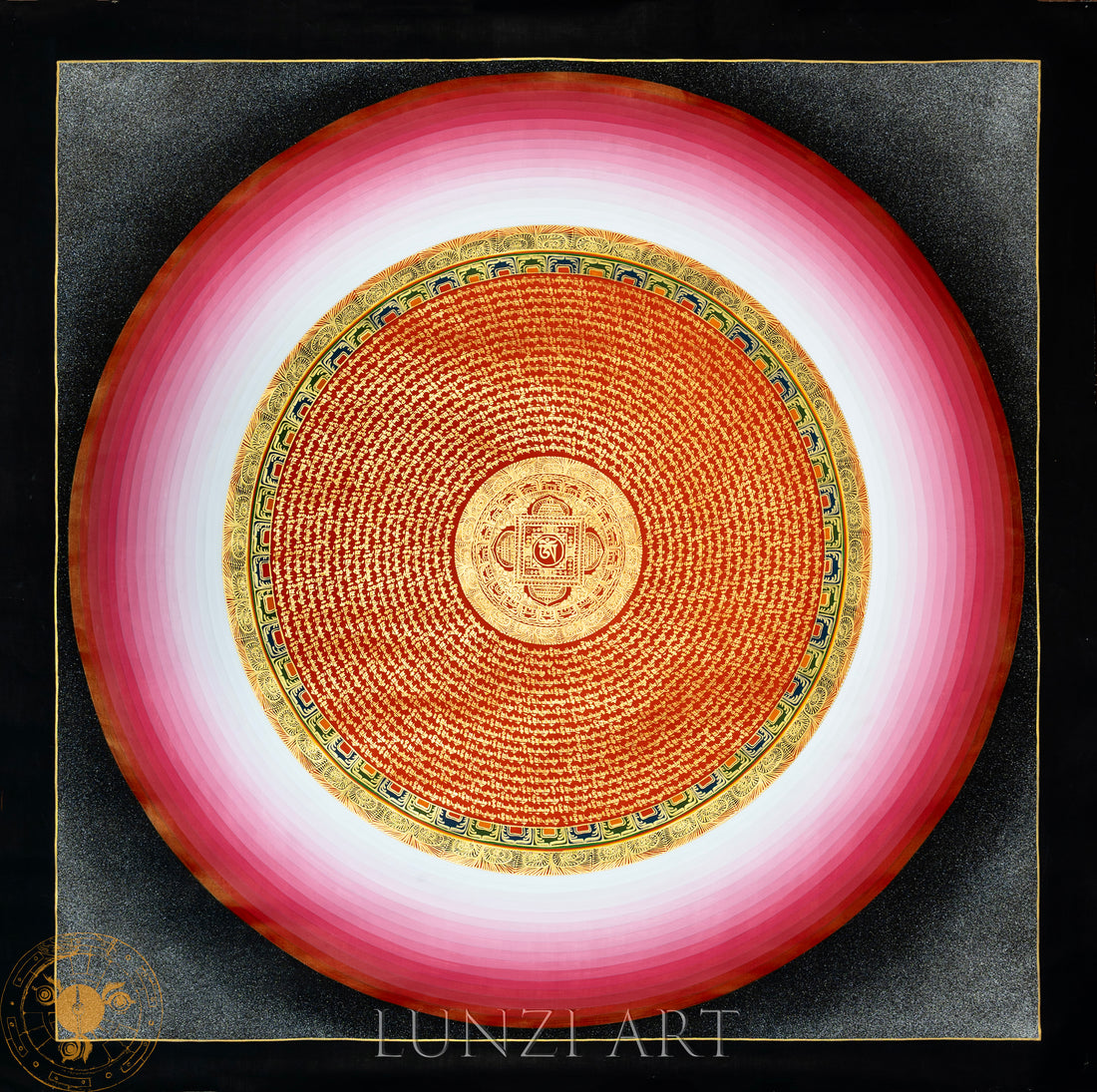 Om Mani Padme Hum Mandala Thangka - T-PS-SS-CB-RMM-0052