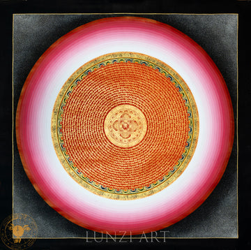 Om Mani Padme Hum Mandala Thangka - T-PS-SS-CB-RMM-0052