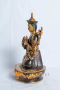 Rangjung Rigpe Dorje (The 16th Karmapa) | Half Gold Plated  Statue - statues
