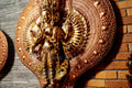 Refined Copper Standing Statue Of Multi-Faced Thousand-Armed Avalokiteshvara - S-P-SS-C-TAA-0001