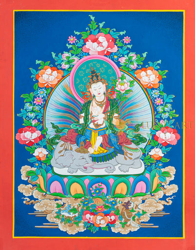 Samantabhadra (Fuxian): The Golden Presence of Universal Virtue - T-N-ET-RB-AU-S-0084