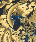 Shadbhuja Mahakala Thangka – The Wrathful Guardian of Wisdom - T-S-BT-BB-M-0138