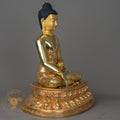 Shakyamuni Buddha | Full Gold-Plated Copper - S-P-BA-FG-CG-SB-00197