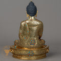 Shakyamuni Buddha | Full Gold-Plated Copper - S-P-BA-FG-CG-SB-00203