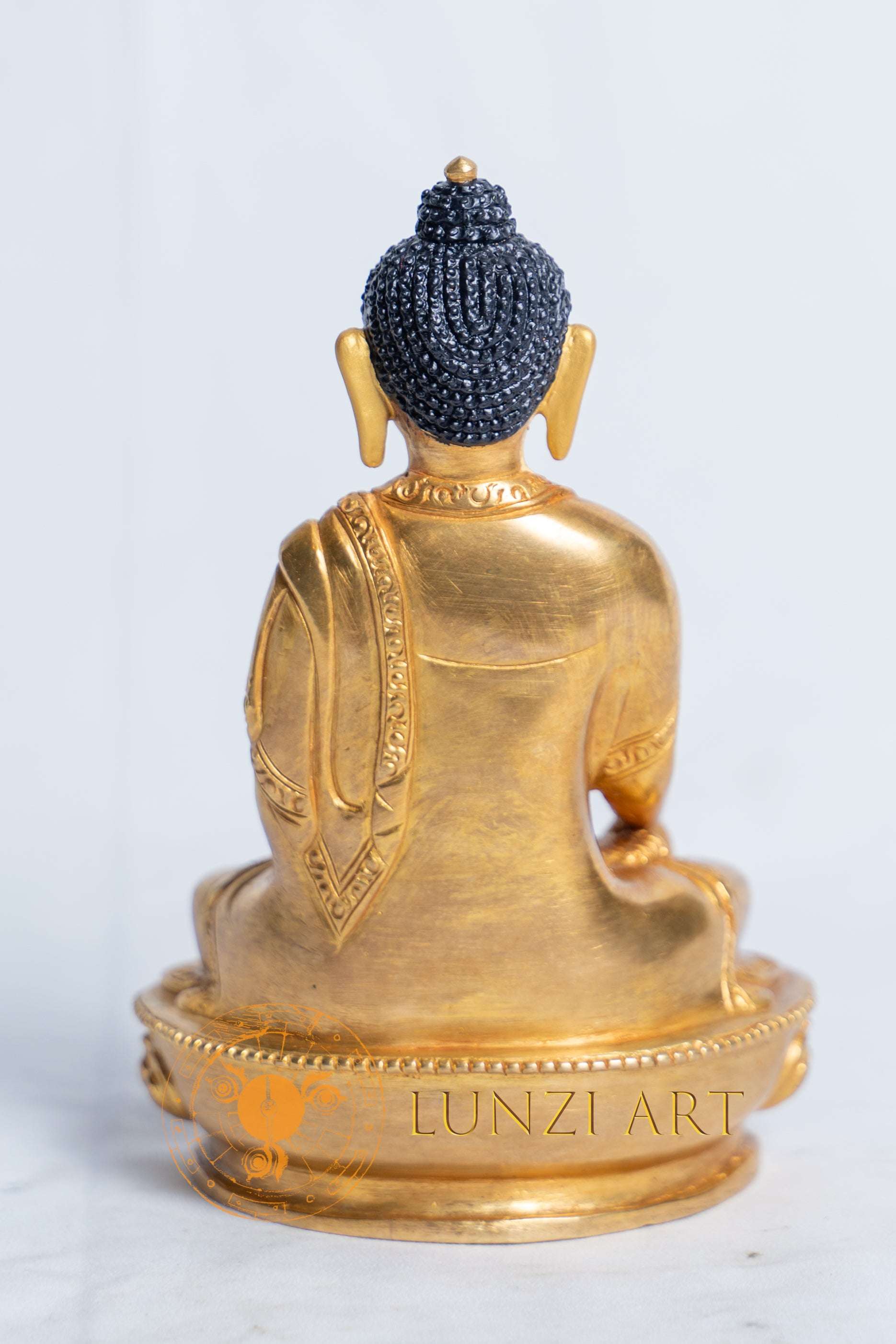Shakyamuni Buddha Statue | 24k Full Gold Plated - statues