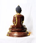 Shakyamuni Buddha Statue | 24k Gold Plated Pure Gilded Copper - statues