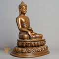 Shakyamuni Buddha Statue | Copper Oxidized - S-P-R-C-S-00219