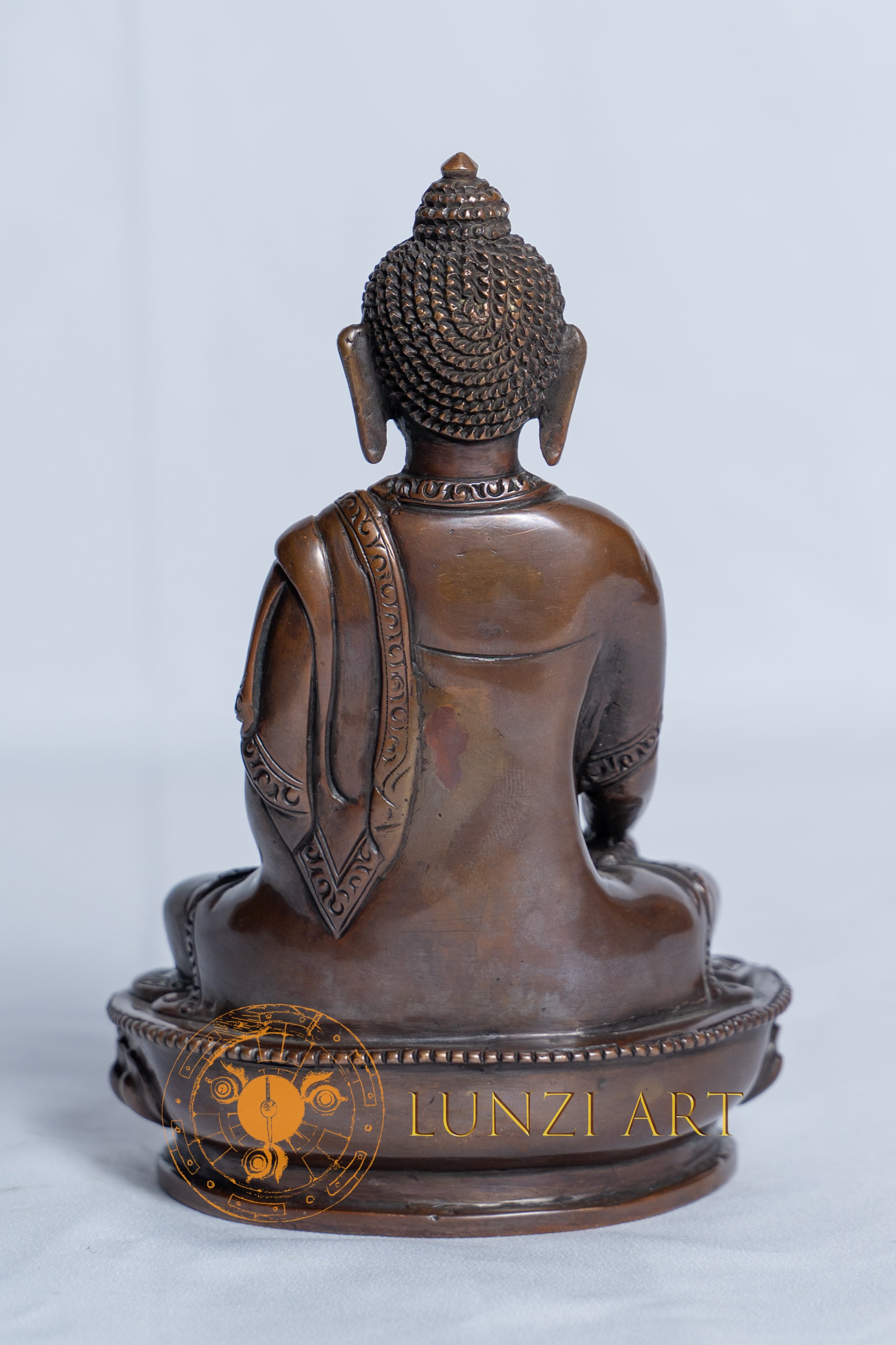 Shakyamuni Buddha Statue | Copper Oxidized - statues