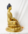 Shakyamuni Buddha Statue | Copper with 24k Gold Plating - statues