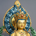 Shakyamuni Buddha Statue | Copper with Gold Dust Finish - S-P-R-CG-FG-SB-00232