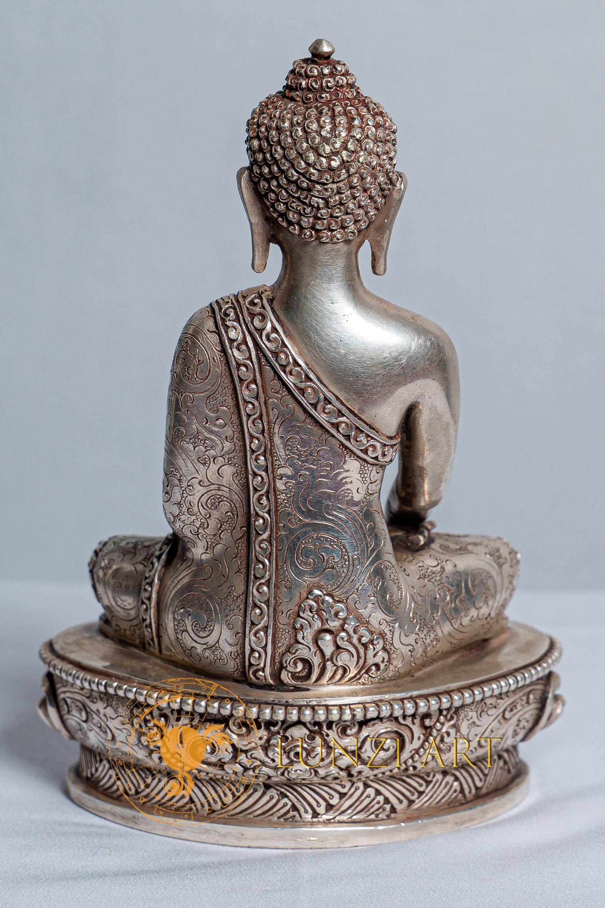 Shakyamuni Buddha Statue | Pure Silver - statues