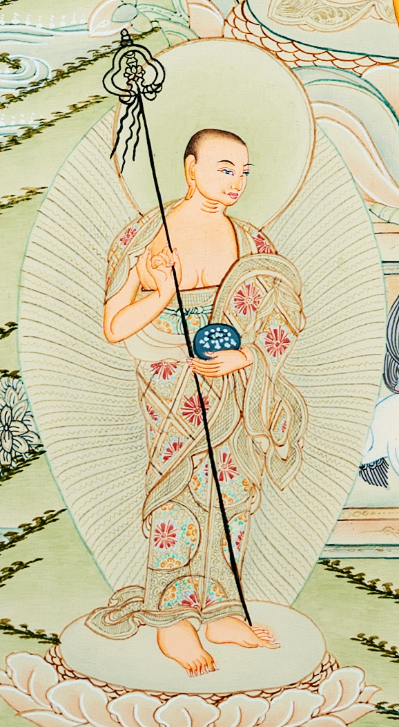 Shakyamuni Buddha Thangka: Radiance of Enlightenment - T-PS-SS-GB-AU-SB-0002