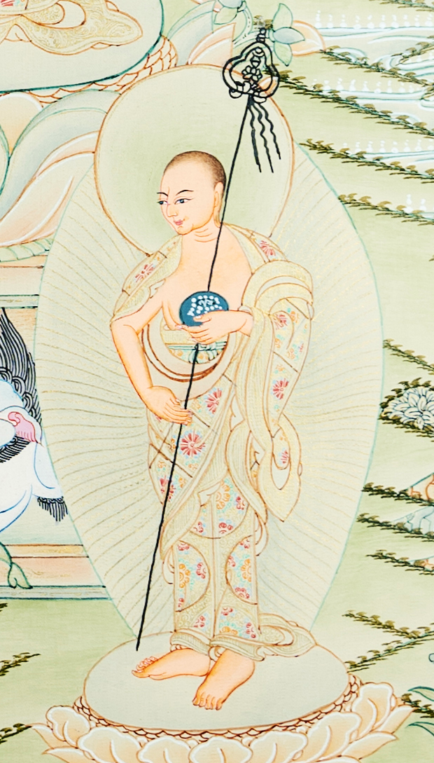 Shakyamuni Buddha Thangka: Radiance of Enlightenment - T-PS-SS-GB-AU-SB-0002