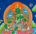 Shakyamuni Buddha Thangka: The Radiant Teacher of Enlightenment - T-S-BT-RB-AU-SB-0119