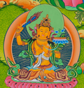Shakyamuni Buddha Thangka: The Radiant Teacher of Enlightenment - T-S-BT-RB-AU-SB-0119