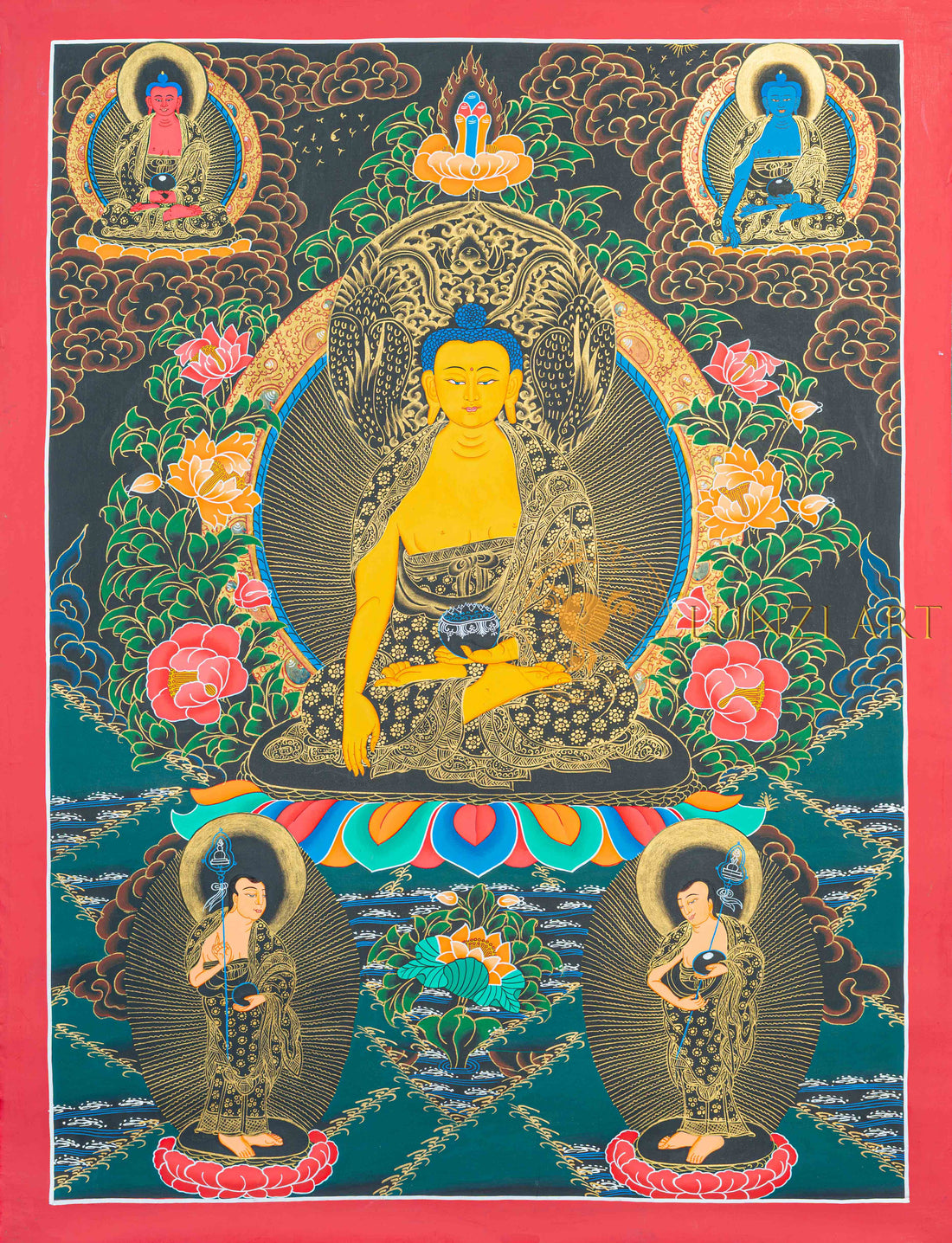 Shakyamuni Buddha: The Golden Enlightenment - T-N-MB-RB-S-0007