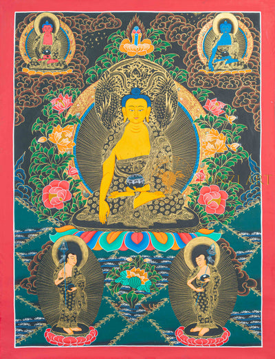 Shakyamuni Buddha: The Golden Enlightenment - T-N-MB-RB-S-0007