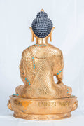 Shakyamuni Buddha statue | Copper with 24K Gold-Plated - statues