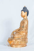 Shakyamuni Buddha statue | Copper with 24K Gold-Plated - statues
