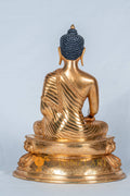 Shakyamuni buddha Statue | Fully Gold-Plated Copper - S-B-RM-FG-CG-SB-0104