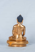 Shakyamuni buddha Statue | Fully Gold-Plated Copper - S-B-RM-FG-CG-SB-0105