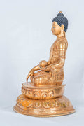 Shakyamuni buddha Statue | Fully Gold-Plated Copper - statues
