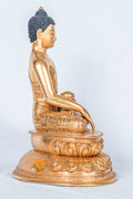 Shakyamuni buddha Statue | Fully Gold-Plated Copper - statues